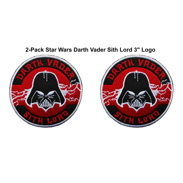 SITH LORD Darth Vader Stars Wars Iron On Sew On  Embroidered Patch  RETRO 